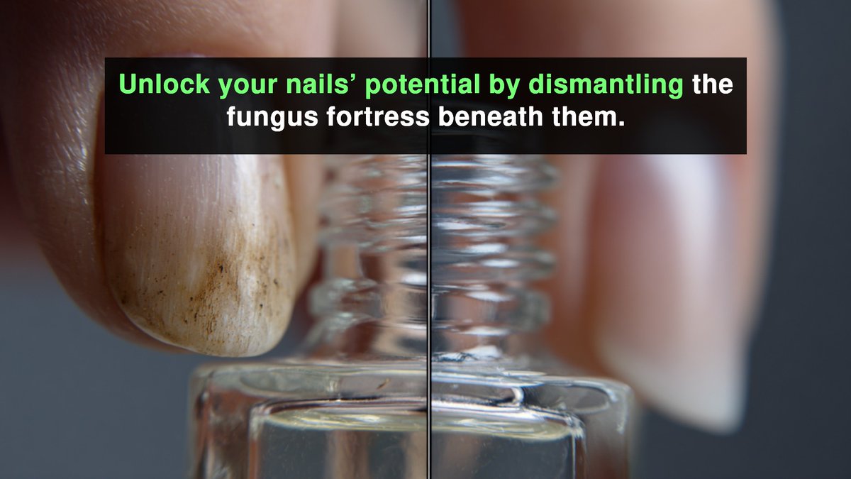 rlwatson19745's tweet photo. Break through the barrier your fungus built. https://t.co/bUSXSJrsSE #NailFungusFortress #BiofilmBreakthrough #NailHealthRevolution https://t.co/OQ9DdOzomW
