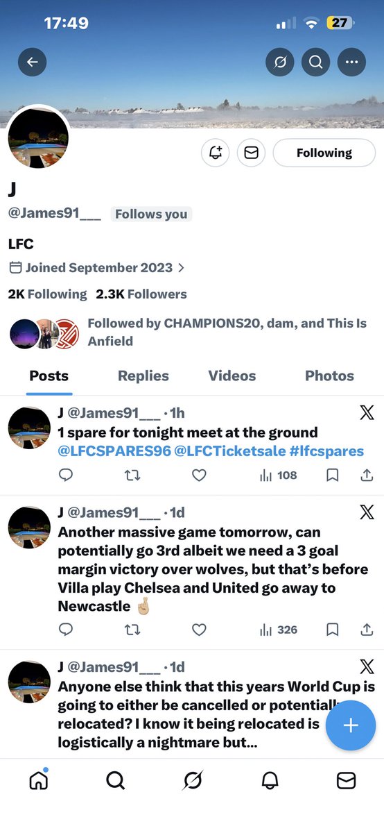 LFC FAN TICKET 😇 tweet media