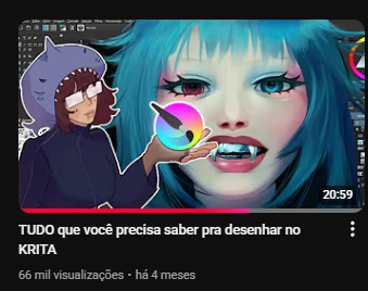 assim fiquei muito feliz em conseguir ajudas tantas pessoas a usar o krita, viva aos programas gratuitos!!!!