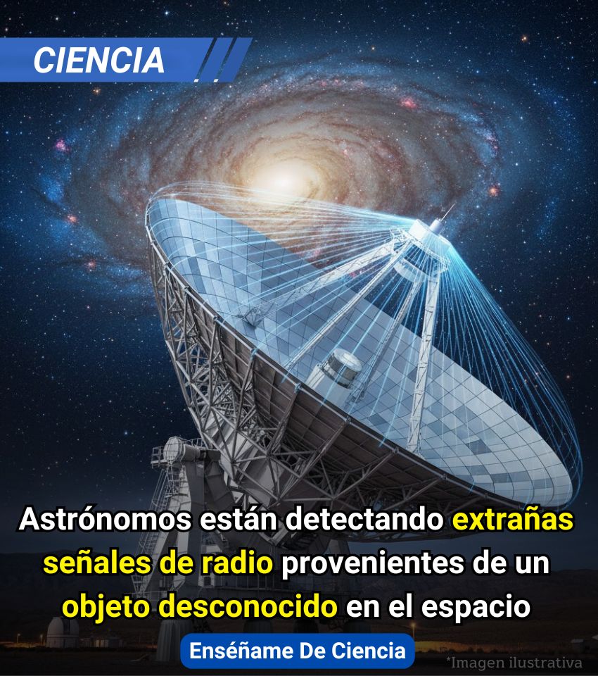 🚨Fue en el año 2024 que se descubrió un transitorio de radio que no se parece en nada a lo que los astrónomos habían observado anteriormente. Especialmente, lo que sorprende son sus características, como el que es el más largo jamás registrado (tiene casi una hora de duración).