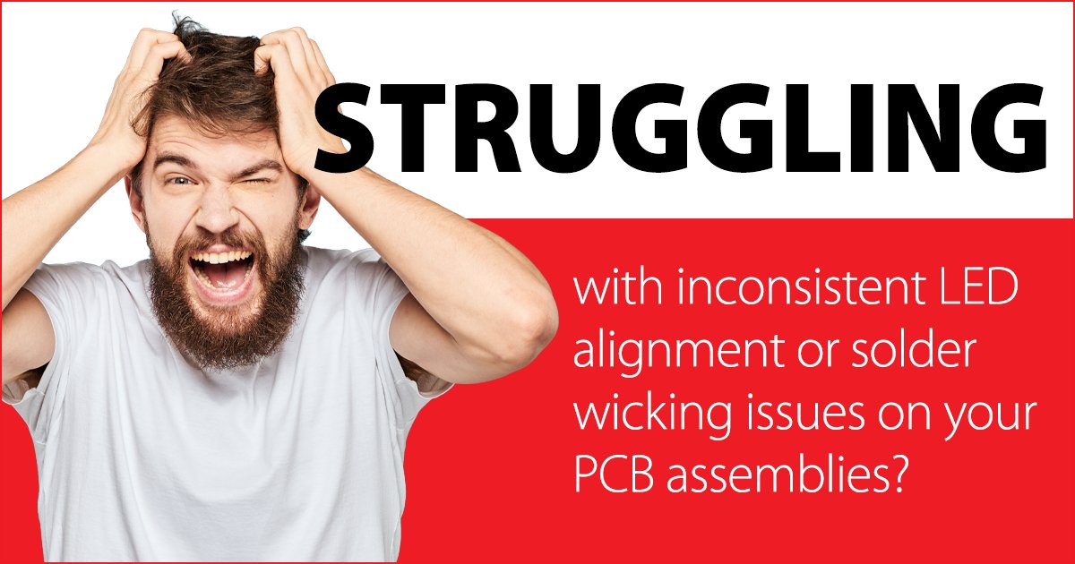 Closed Frame LED DIP Sockets deliver clean LED positioning with a right-angle design and 100% anti-wicking protection during soldering.

Consistent assembly. Long-term reliability.

Multiple plating options available:bit.ly/4aNAjNY