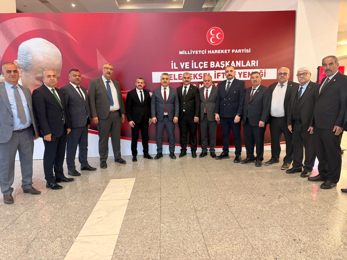 metintasci83's tweet photo. Liderimiz,Genel Başkanımız Sn.Devlet Bahçeli beyin uhdesinde gerçekleşen “il ve İlçe Başkanları Geleneksel İftar Yemeği” programına katılım sağladık.
Rabbim soframızı daim eylesin. https://t.co/RyFQISyVQI