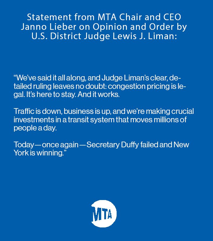 MTA News tweet media