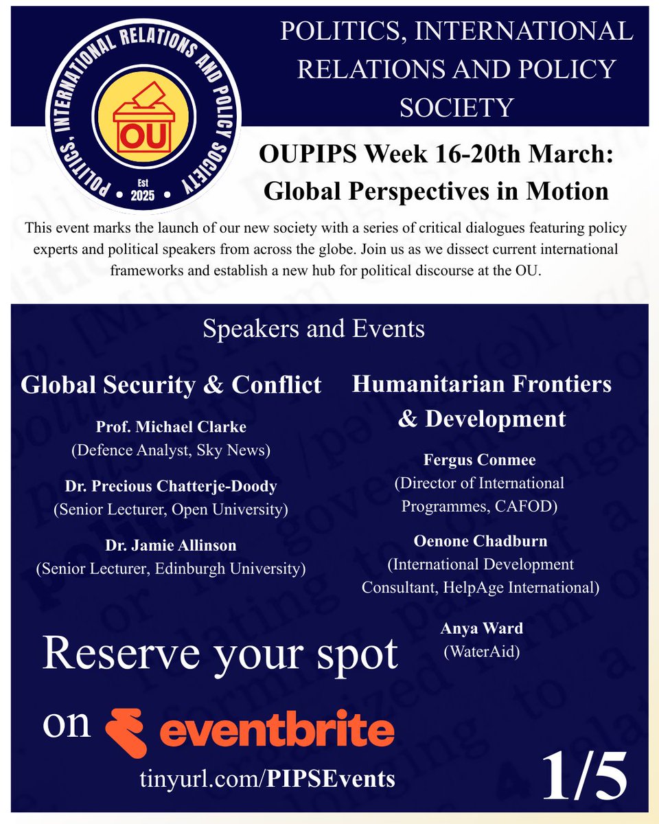 Politics International Relations & Policy Society tweet media