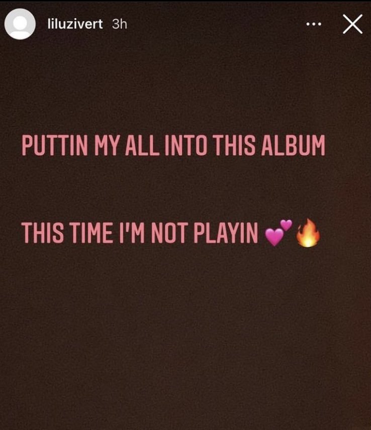 I still can’t believe Uzi hyped up Pink Tape like that just to drop it and then say it’s not the “real album 💀