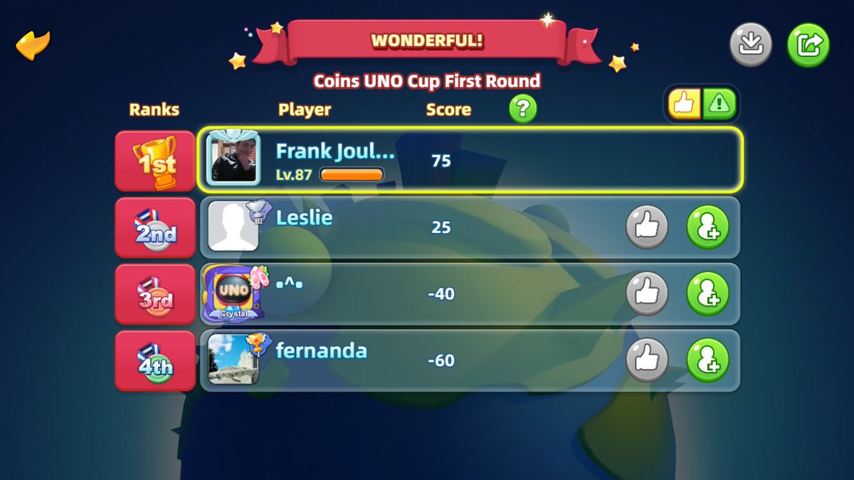 1998Joule's tweet photo. Ganador #UNOCAMPEONES 3834 "Frank Joule" 😎🍻🍻🏆🥇 https://t.co/T9TQwcAJnt