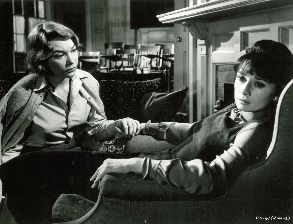 Audrey Hepburn and Shirley Maclaine in The Children's Hour (1961)♡
