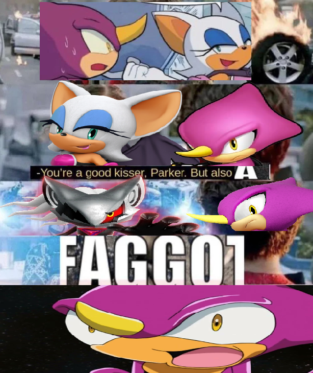 #ChaotixCaseFiles #SonicTheHedgehog 
Dude I'm gonna laugh so hard if its revealed that the Rouge flirting with Espio turns out to be an infinite copy