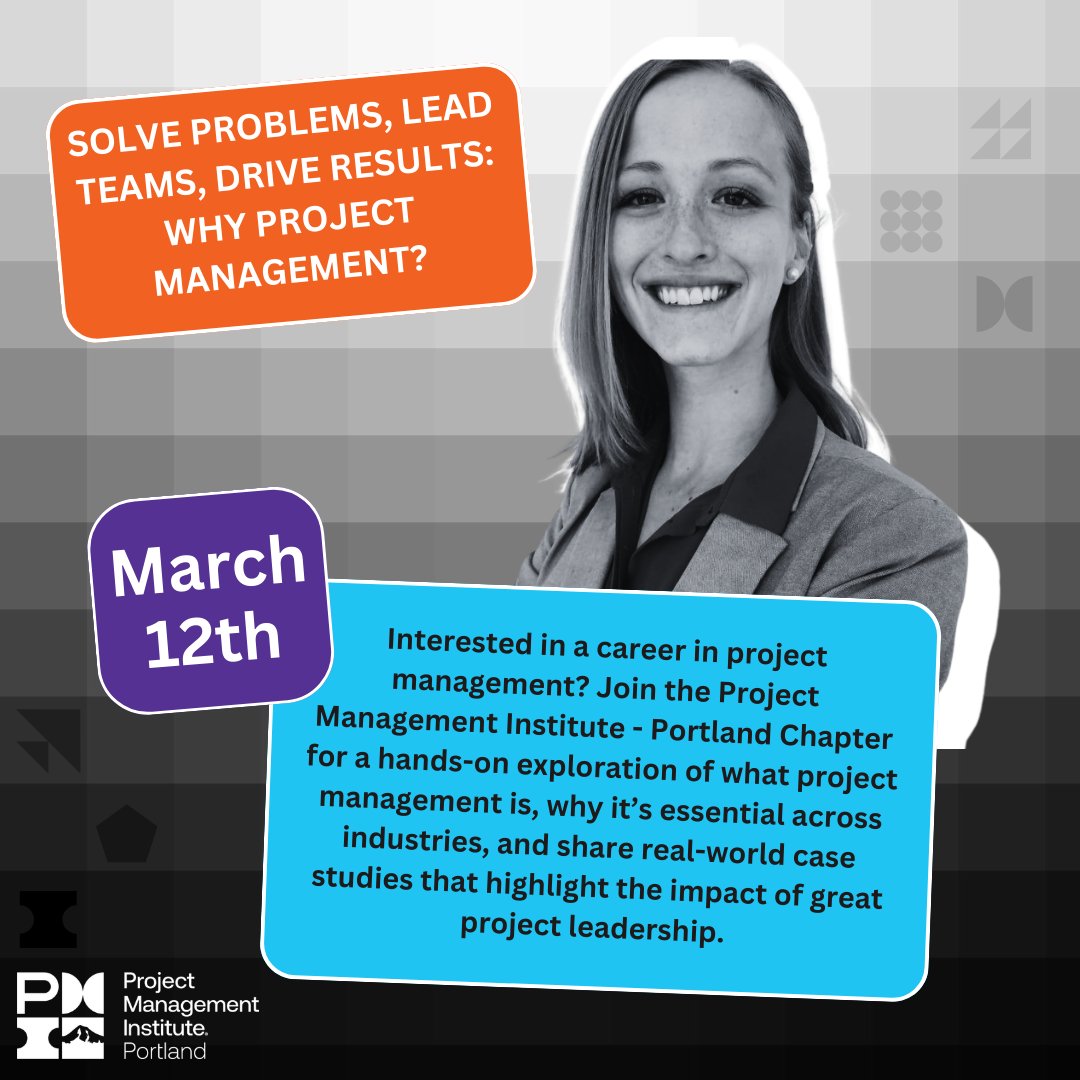 PMI Portland Chapter tweet media
