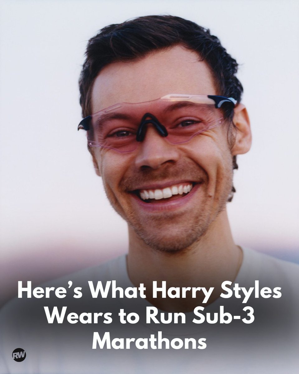 Our cover star Harry Styles mastered 26.2 miles at the 2025 Berlin Marathon with an impressive 2:59:13 finish time, and we spotted some familiar threads and accessories by Tracksmith, Oakley, and Nike as he took on the World Major.

We weigh in on why Styles maybe chose to race