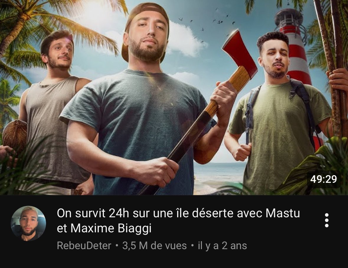 LaTwitchance's tweet photo. La vidéo où j’ai le plus rigolé je pense 😭🤣

La miniature a tellement rien à voir avec la vidéo MDRRRR https://t.co/Rpe74QgqIw
