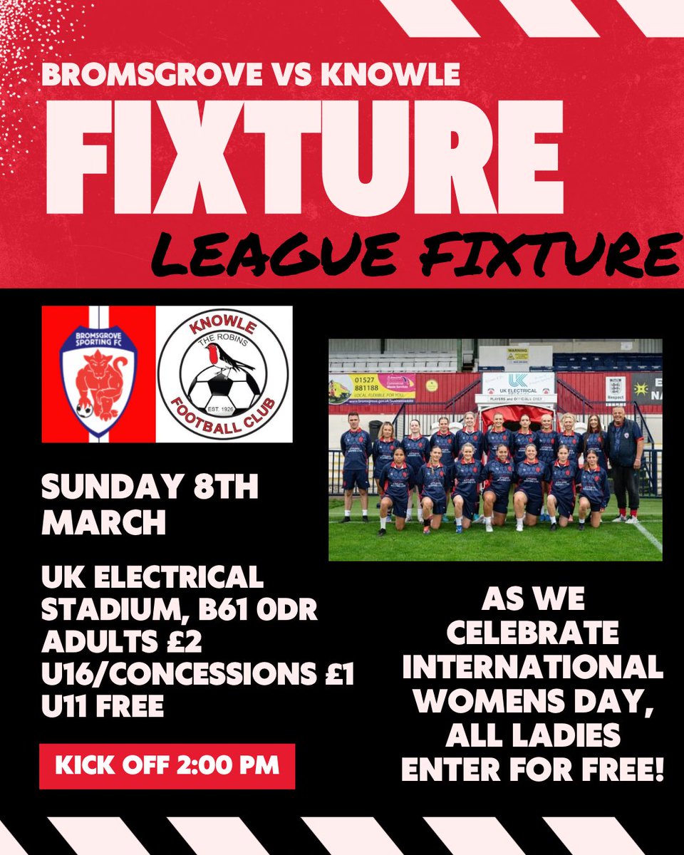 Bromsgrove Sporting Ladies tweet media