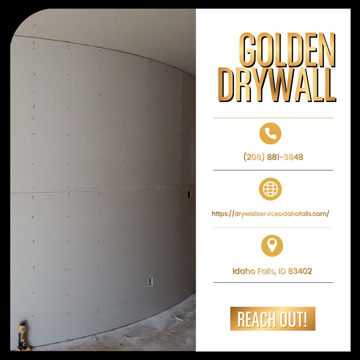 Goldendrywall's tweet image. Quality drywall installation creates smooth, stable surfaces ready for finishing. We focus on accuracy and proper placement to support long-term durability. Schedule your installation with us today.
#DrywallInstallation
drywallservicesidahofalls.com