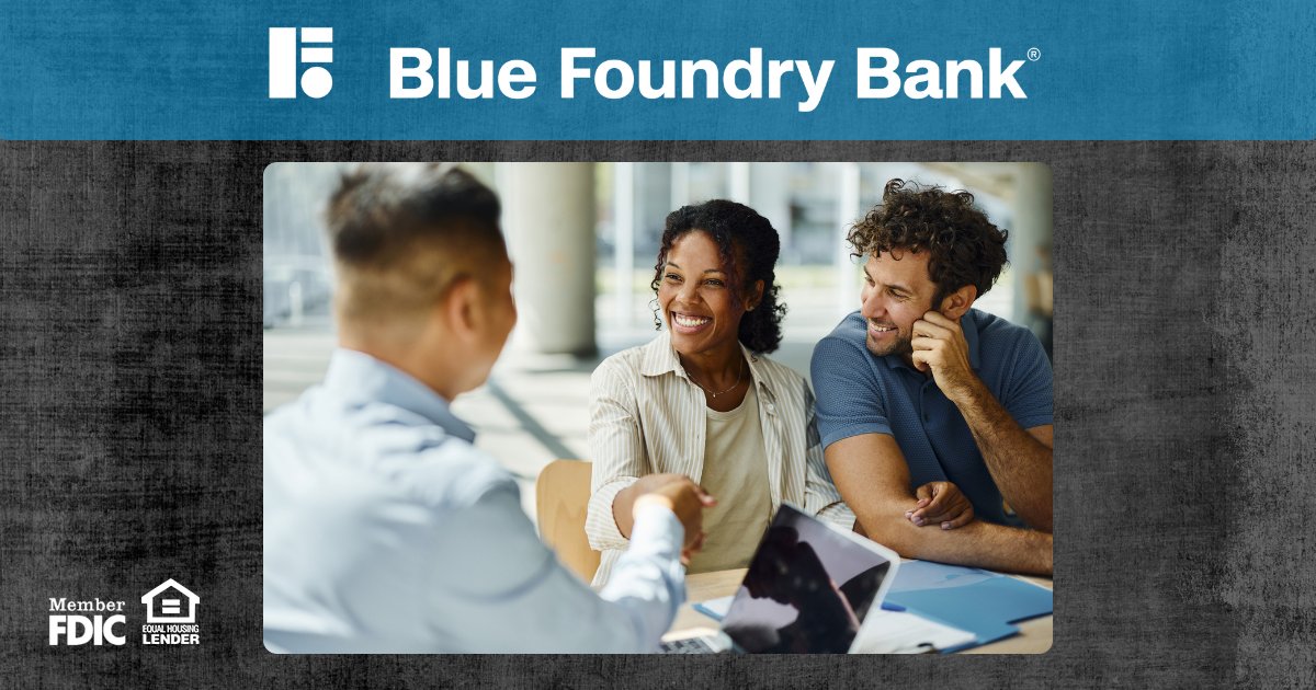 Looking to find your new home, but don’t know where to start? Get a FREE Pre-Approval from Blue Foundry Bank, so you know how much home you can afford with a competitive mortgage rate from us. Learn more: bluefoundrybank.com/mortgage-rates