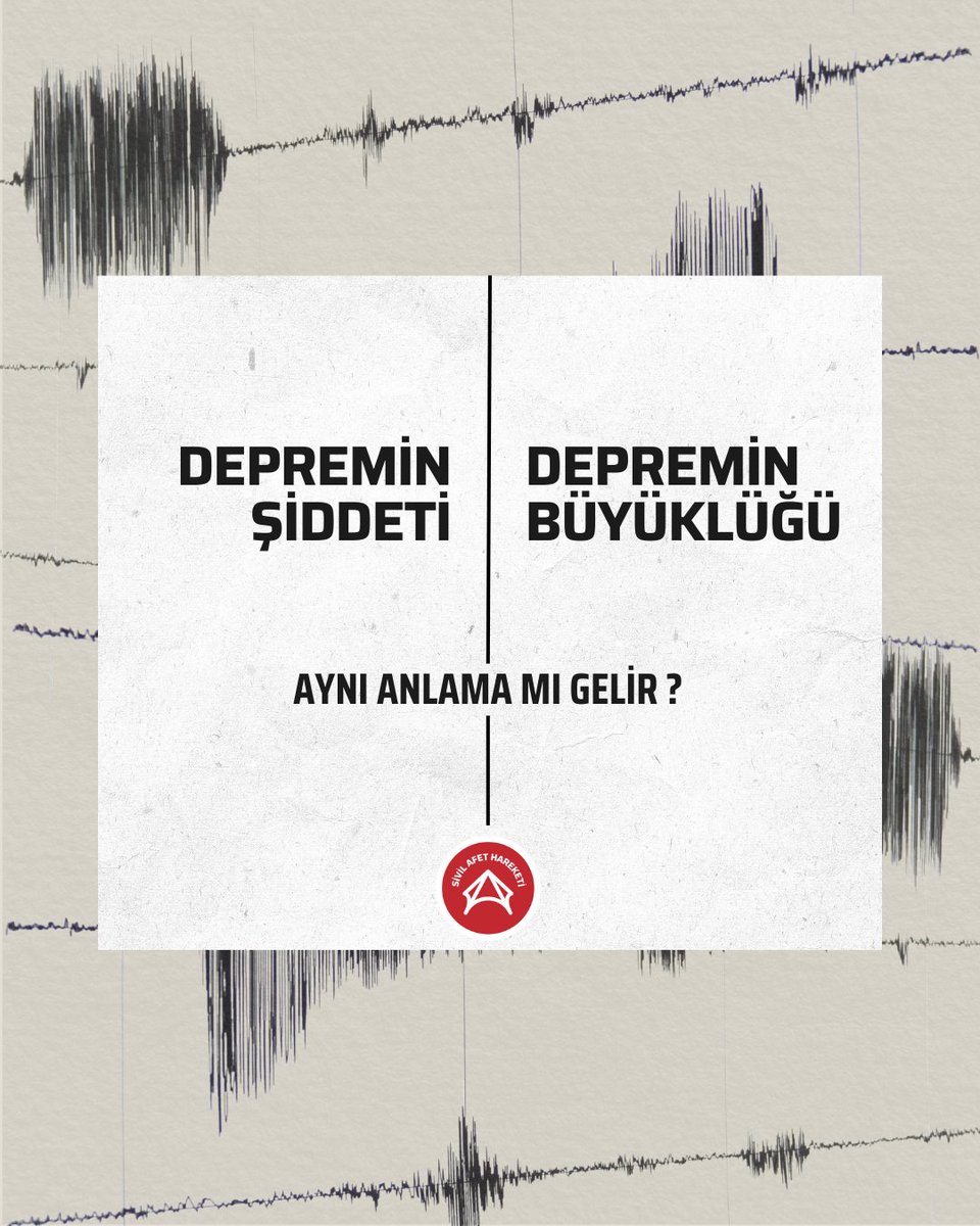 Sivil Afet Hareketi tweet media