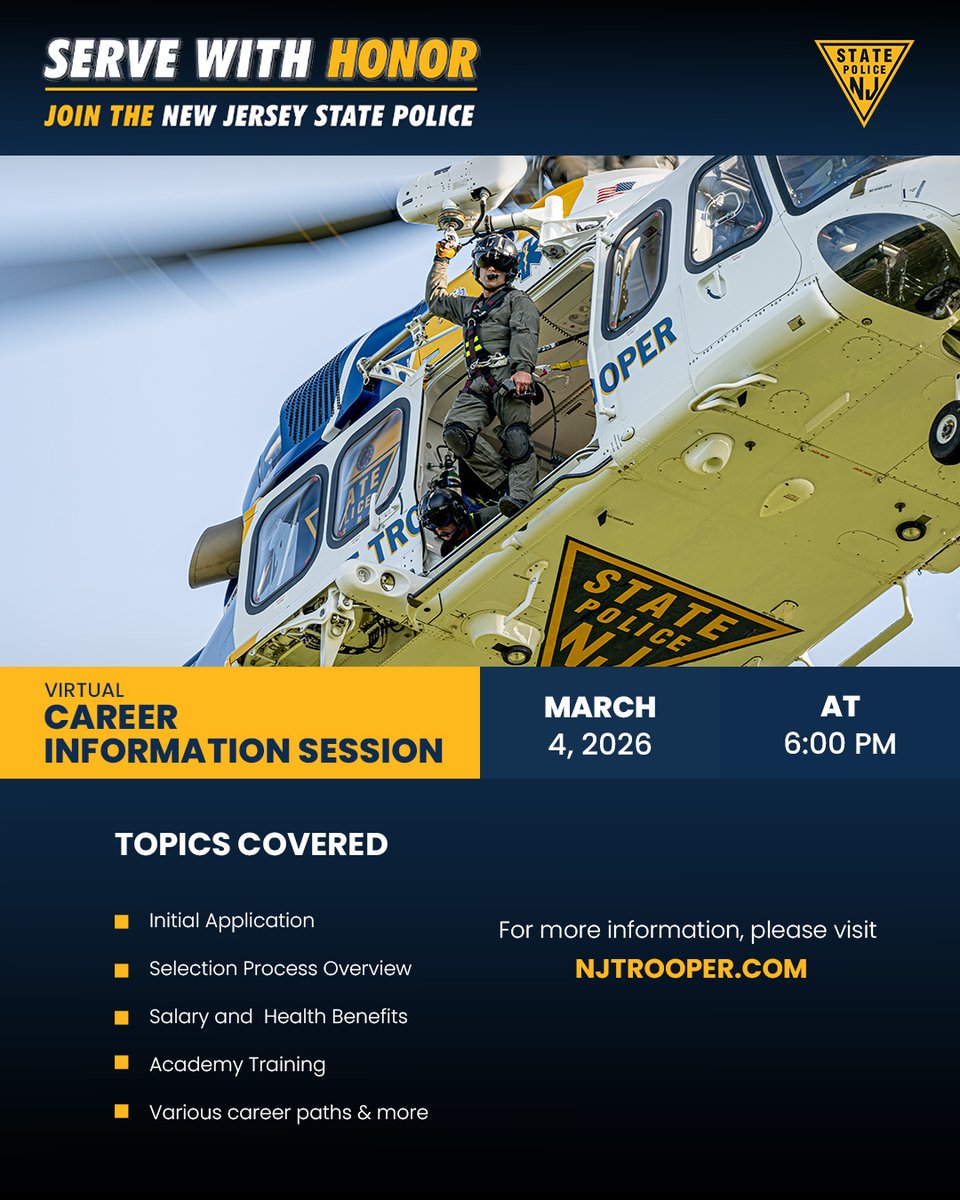 NJSP - New Jersey State Police tweet media