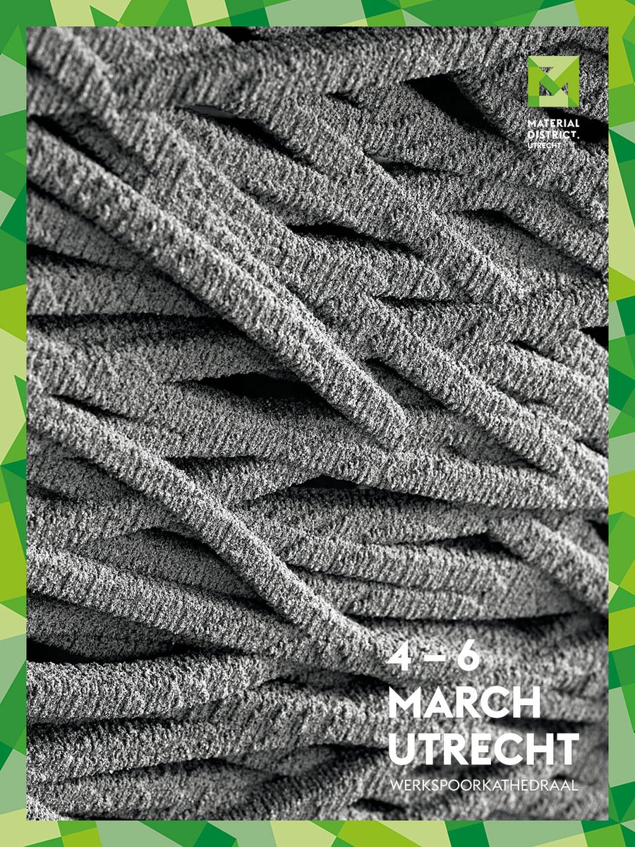 materialdistrct's tweet image. Material of the day: 3D Printed Concrete 🏗️🖨️
By Mangrove Pro, this digitally driven system enables large-scale, formwork-free concrete printing with high precision and reduced waste. 

Discover it at MaterialDistrict Utrecht (4–6 March 2026). 🎟️

#Material #3DPrintedConcrete
