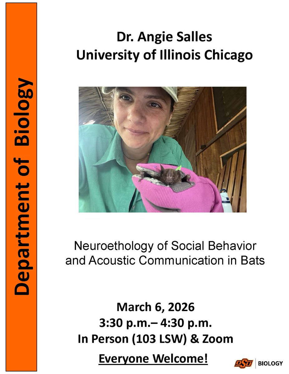 OSU Dept. of Biology tweet media