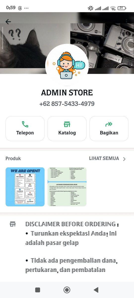 botimatii's tweet photo. Hati hati guys sama penipuan jasa hapus akun, hack akun dll.
Rekening penipu 
0942253115 seabank
50970916998 bca
0942253115 seabank
atas nama :
Irma Novianti
Nurul Syafira

Alhamdulillah cuma 130rb, ku suruh buat beli baju lebaran https://t.co/qnmpxVlxMX
