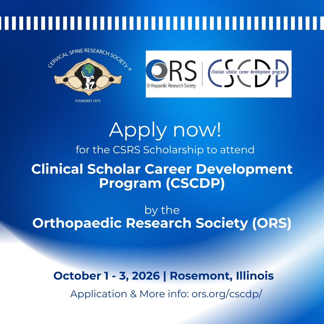 Cervical Spine Research Society tweet media