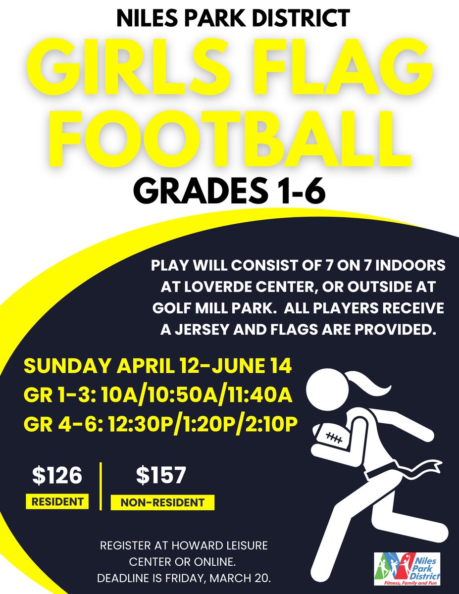 Niles Park District tweet media