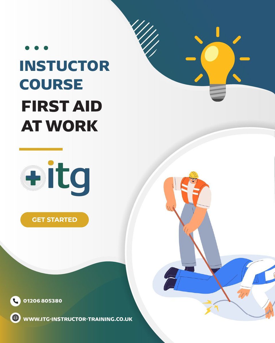 ProTrainingsUK's tweet photo. Are you ready to become a certified first aid instructor? 🚑
🌐 Find out more and enrol now: https://t.co/xckXMvKXmB  

Don’t miss the chance to enhance your career and make a difference! 💼 #FirstAidTraining #InstructorCourse #WorkplaceSafety #ProfessionalDevelopment #FirstAid https://t.co/fBMHk8pu8Z