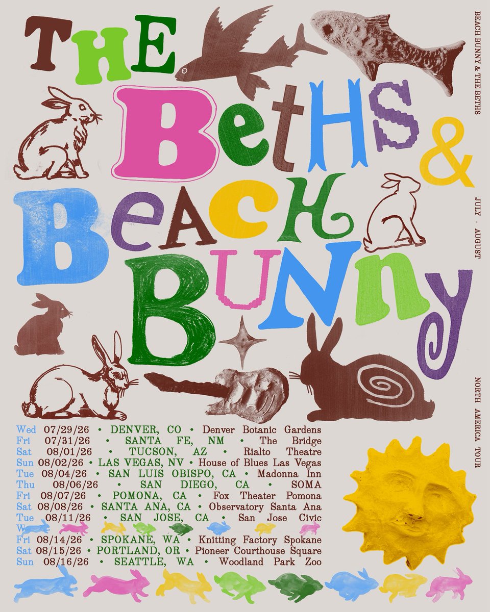 Beach Bunny tweet media