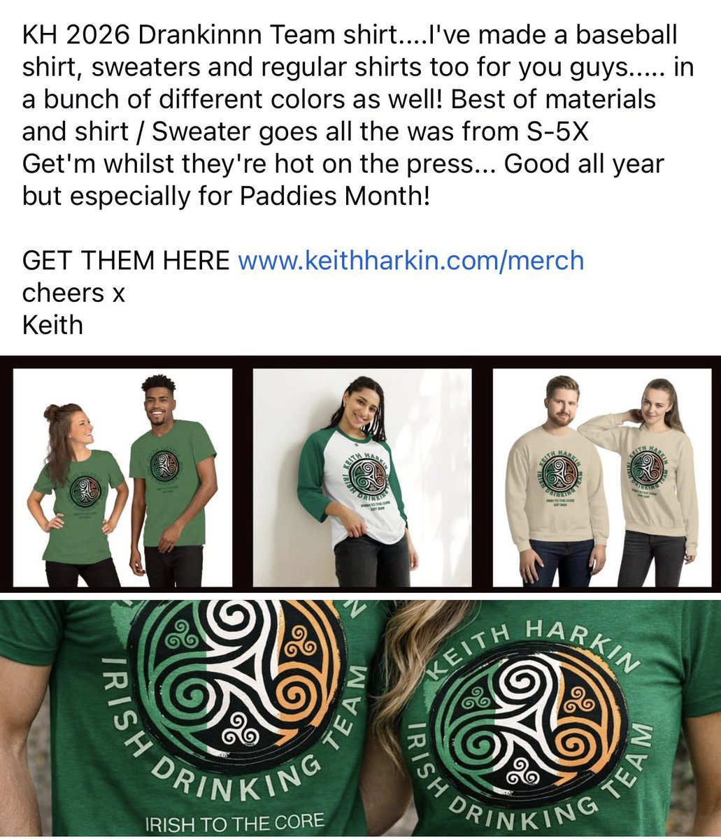 Keith Harkin Street Team (Official) tweet media