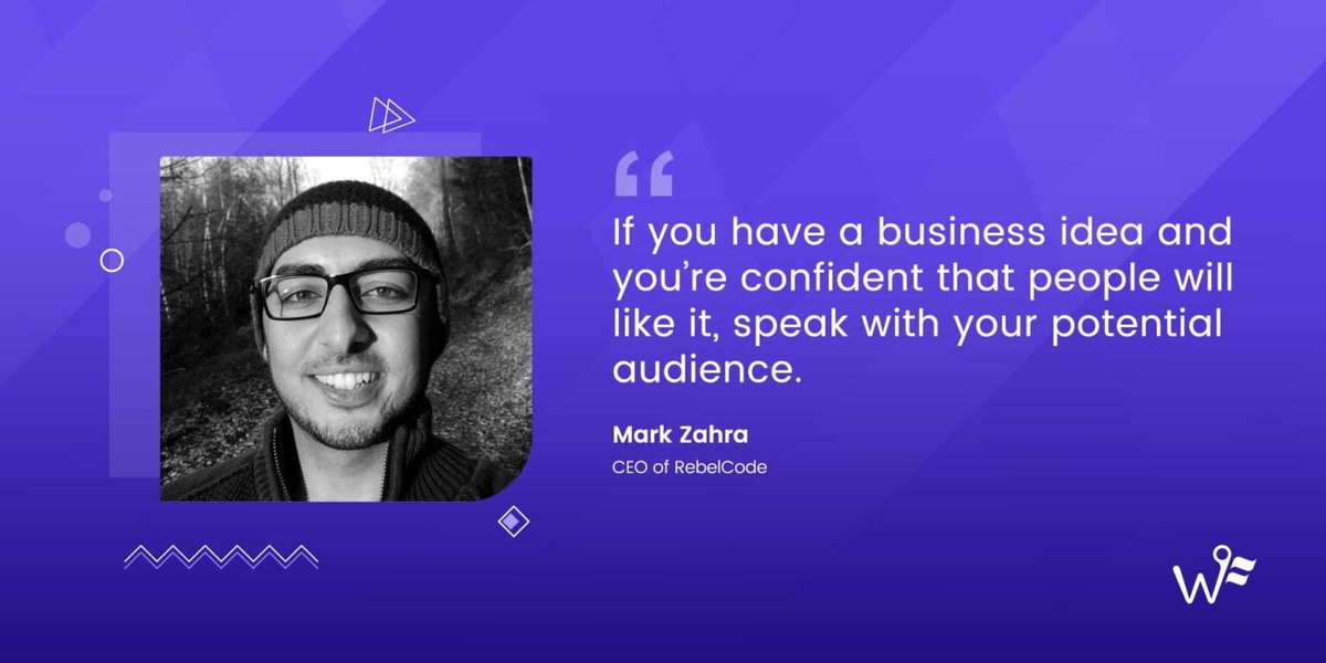 WPfounders's tweet photo. "Although I believe you should always deliver a quality product, set realistic expectations for your MVP, and get it out there to start collecting some real feedback."

~ @markzahra of RebelCode
 
Read more.👇
https://t.co/DdQcopk1Jo

#WordPress #WPfounders https://t.co/RXuBi9PRkG