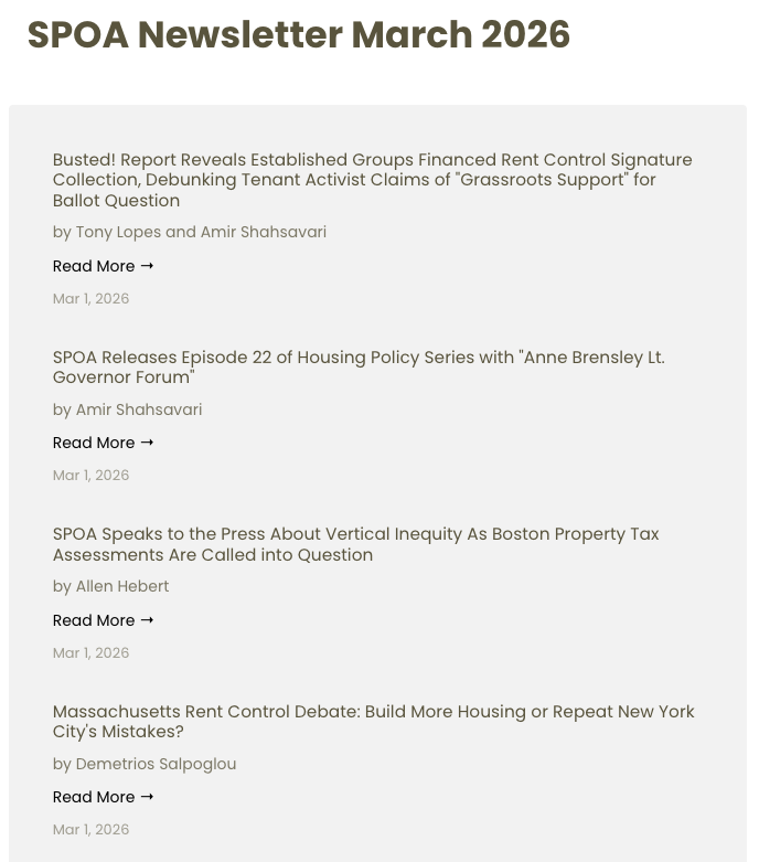 SPOA_Mass's tweet photo. SPOA's March newsletter is out—link below: https://t.co/s3IX6Uutid