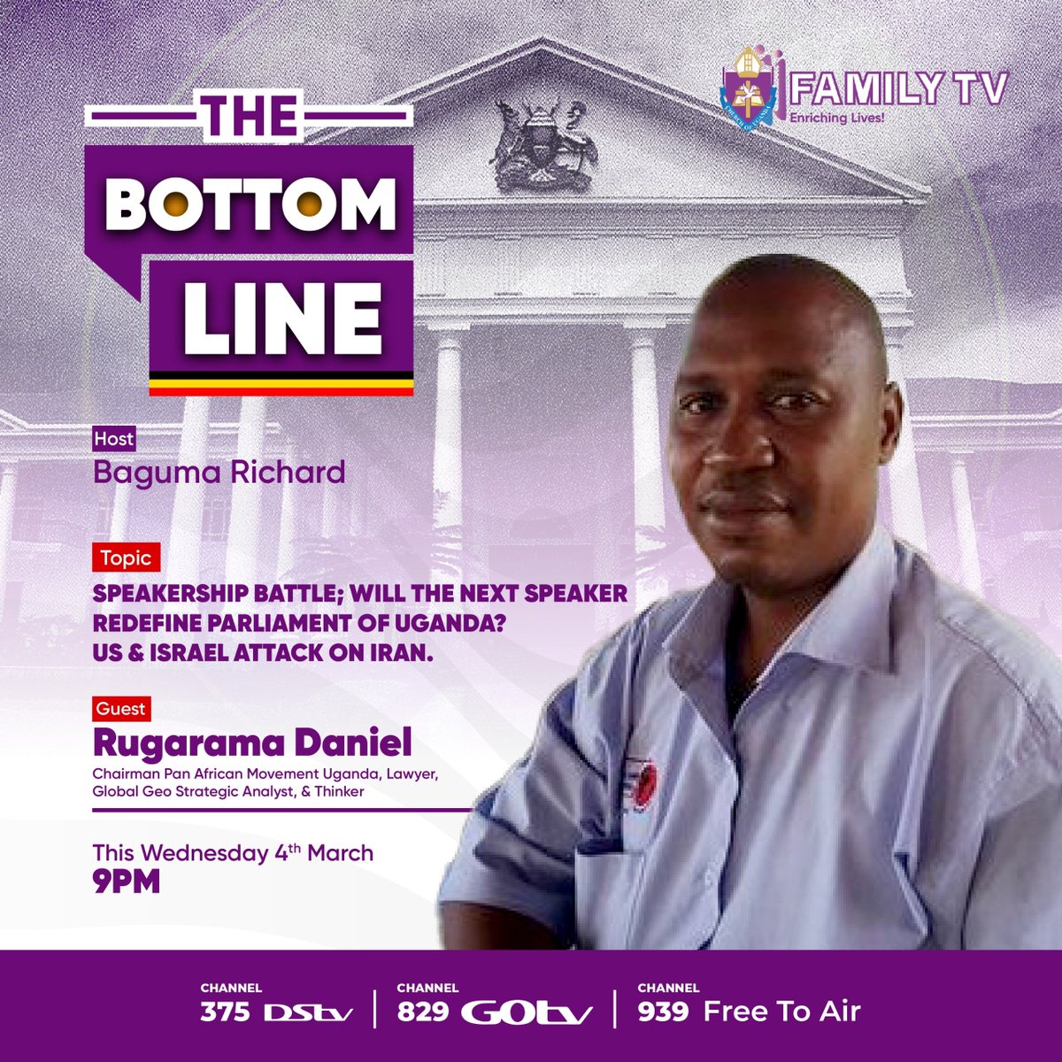coufamilytv's tweet image. Stay tuned tomorrow as we host our guess Joseph Ochieno - Political Analyst.
hosted by; @BagumaRT #bottomline #talkshow

The battle for the position of Speaker of Parliament is often one of the most intense and politically charged contests within a legislative body, reflecting