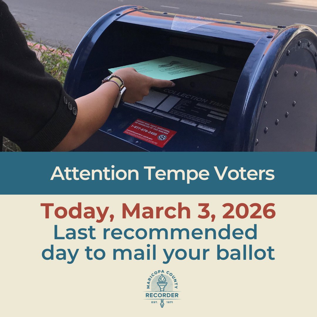 Maricopa County Recorder's Office tweet media