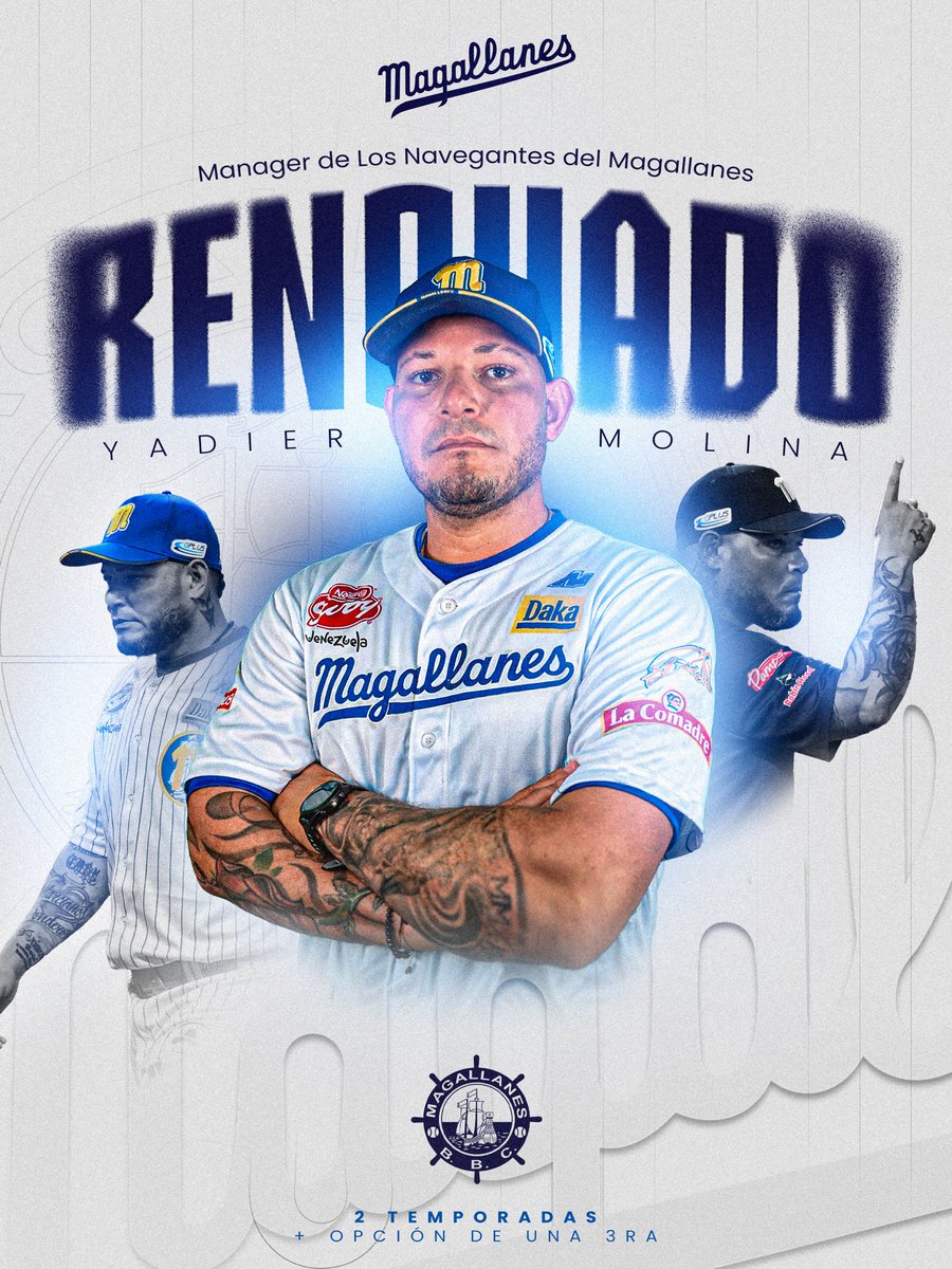 ¡El Líder regresa! 🇵🇷👽⚓️

Yadier Molina dirigirá a la Nave por las próximas 2 temporadas con opción a una 3ra 🔥🙌

De esta manera inició el trabajo de cara a la 2026-2027, en busca del bicampeonato ⛴️💪