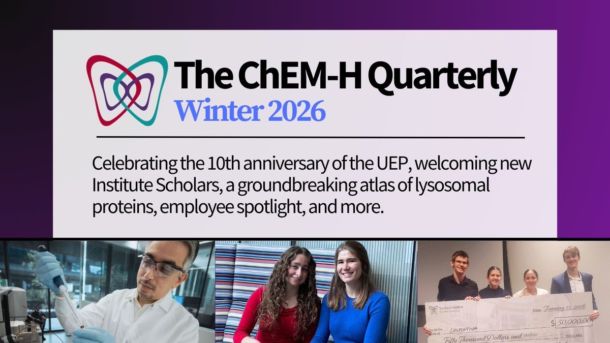 Sarafan ChEM-H tweet media