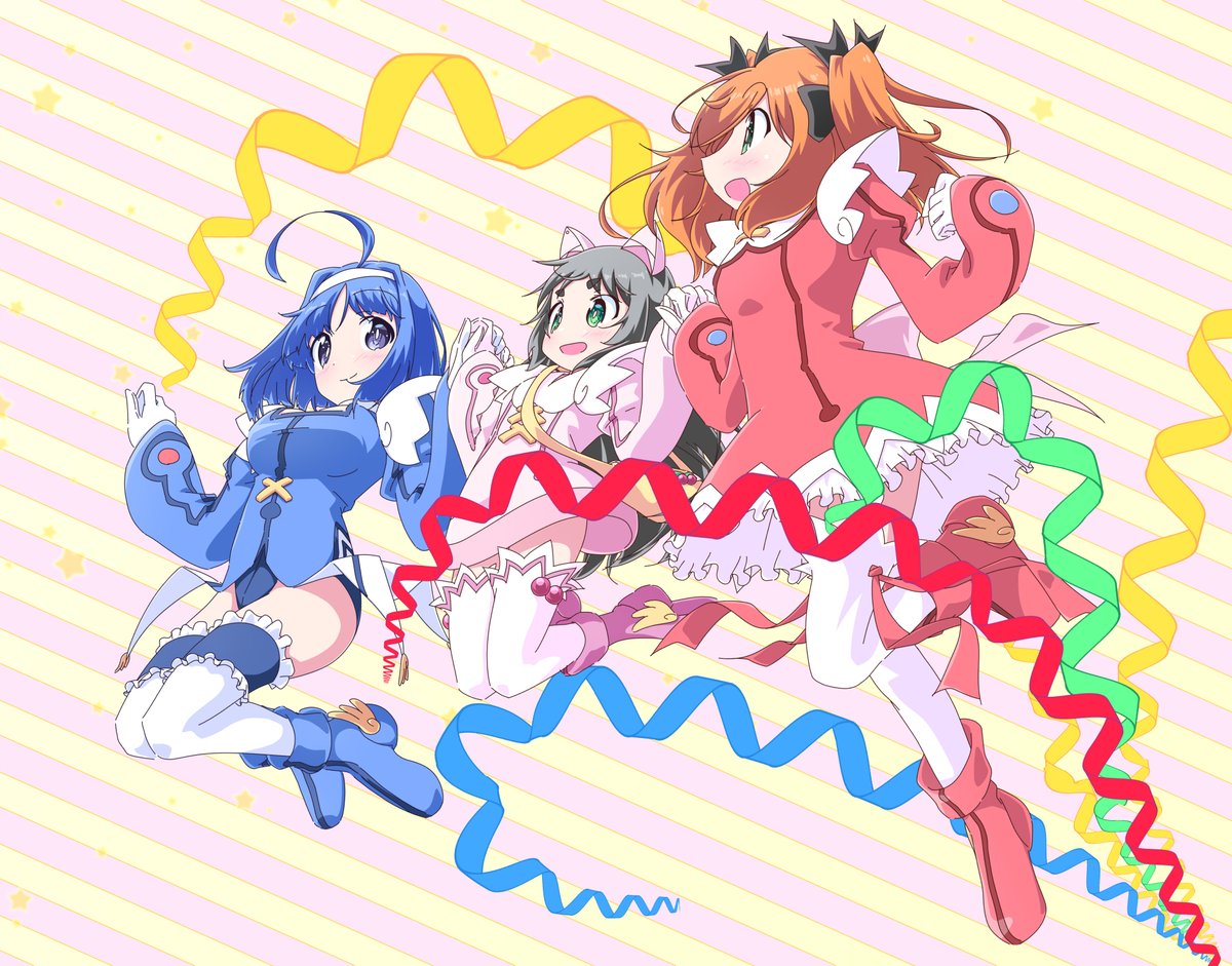 3月になったから3人並んだ画像を貼ろうぜ