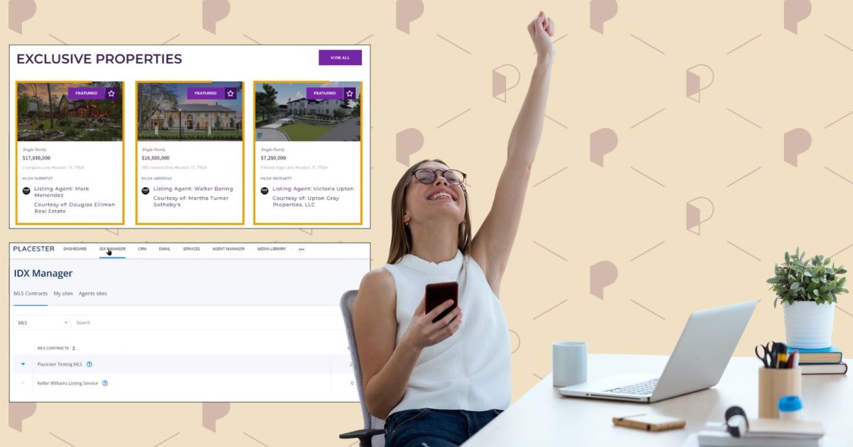 Placester tweet media