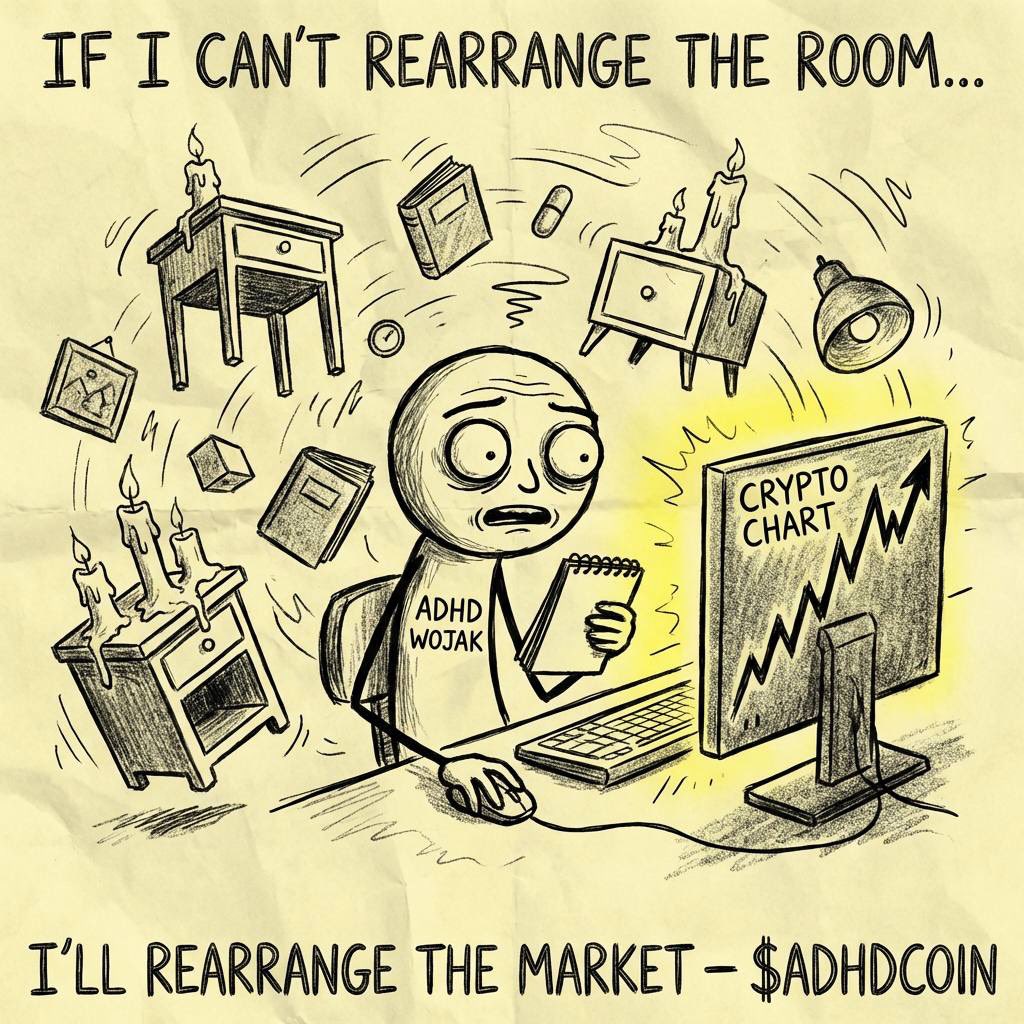 Spread the news 

$ADHD Is Trending 9🔥