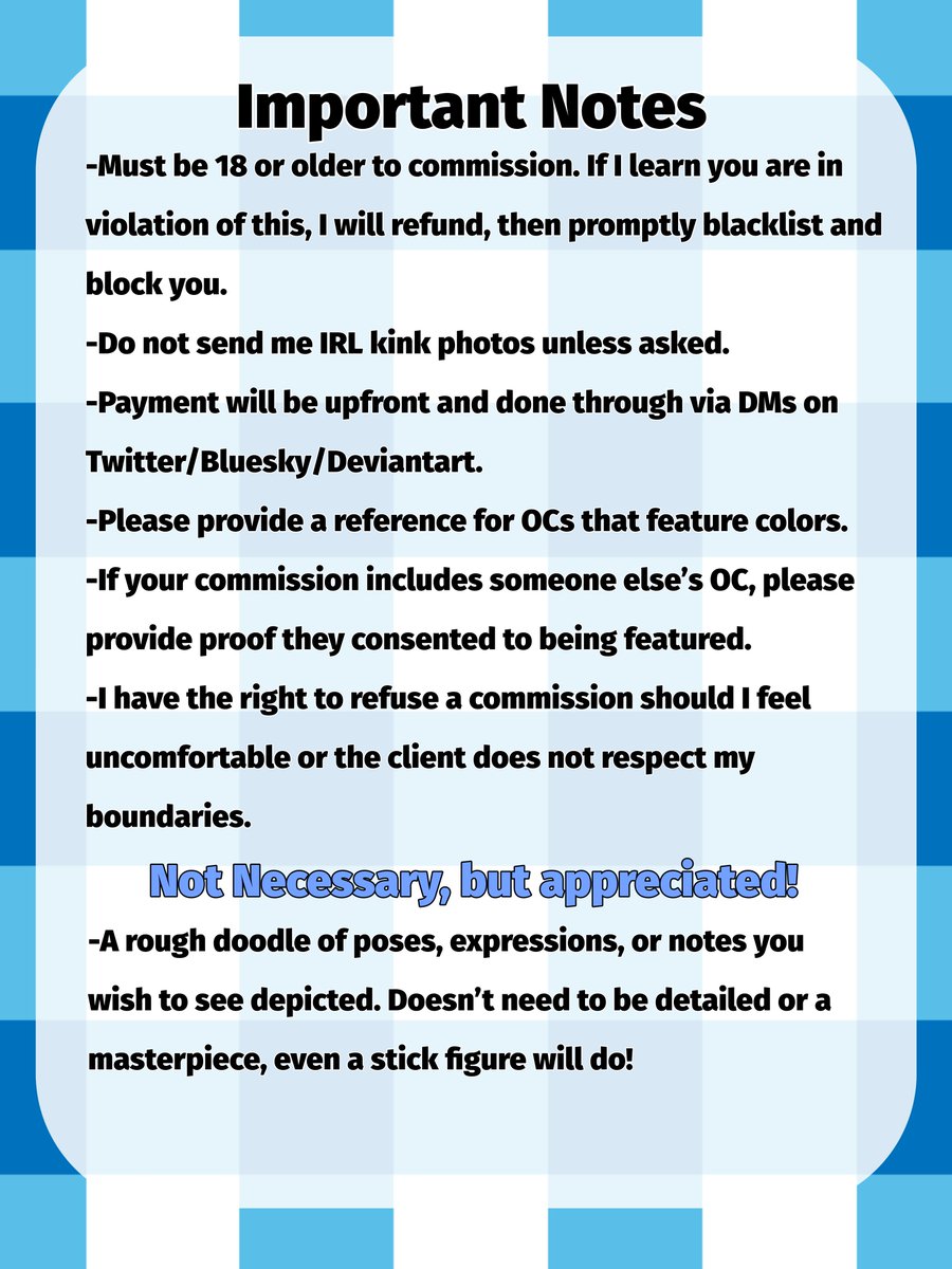 DorianRoni's tweet image. I’ve finally decided to open up commissions! I’ll be taking seven slots. Thank you for the patience ^^