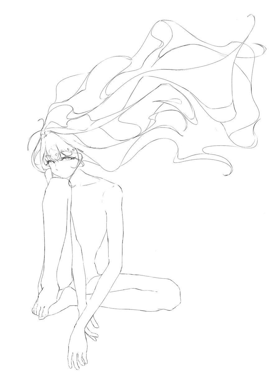 良い構図が思いつかないれれれ tweet media