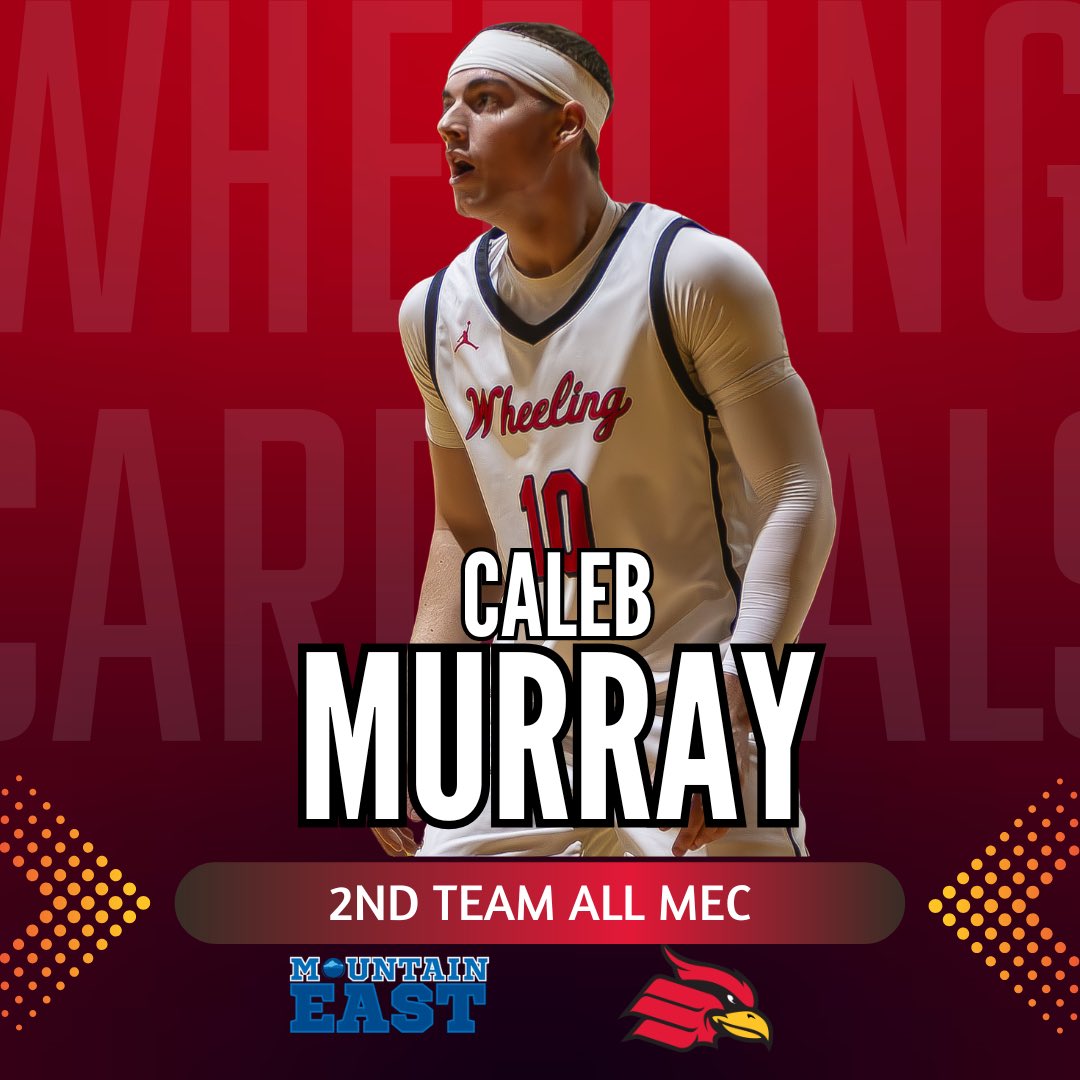 WU_MBB's tweet photo. 2nd Team All MEC
Caleb Murray
#TheWheelingWay | #WheelU https://t.co/M35LGzgamq