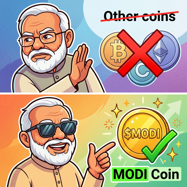 ModiCoinn's tweet photo. MODI COIN ($MODI) is now LIVE on Solana.
The People's Meme Coin.
โ Zero Tax
โ Fair Launch, No Presale
โ Zero Team Tokens
โ Contract Renounced
โ Liquidity Locked
CA: 5AeShLWW3RvBmHUHqqKEzM4xdjBuE78RMRXVLiW2pump
https://t.co/8JU3eEFxV1
#MODICoin #MODI #Solana https://t.co/lgvbAqSWl5