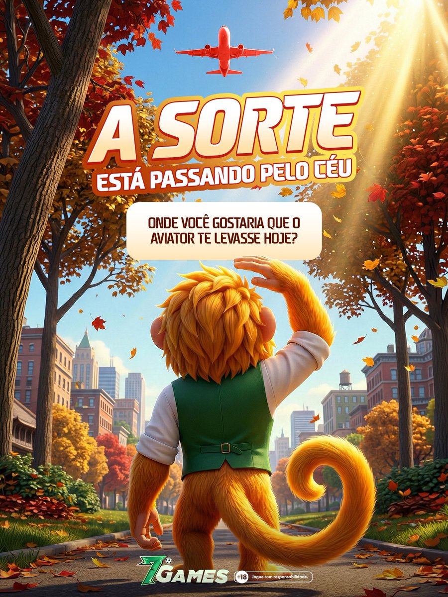 7gamesbet's tweet image. O céu está em movimento e o Aviator já decolou 🚀
A cada rodada, novas possibilidades surgem e só quem arrisca descobre até onde pode chegar. Conta pra gente: qual é o seu destino da sorte hoje?
#7Games #jogoresponsável🔞