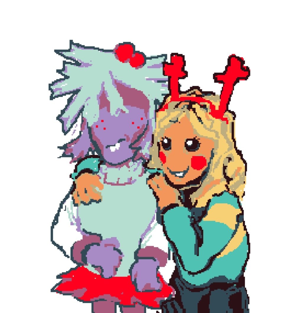 X_Dark_Eye_X's tweet photo. What's wrong with your facial expression, dear friend.
Don't you enjoy all the LOVE that LIFE gives us.
#DELTARUNE
#deltaswap
#Rudespawn https://t.co/s7a55I66F3