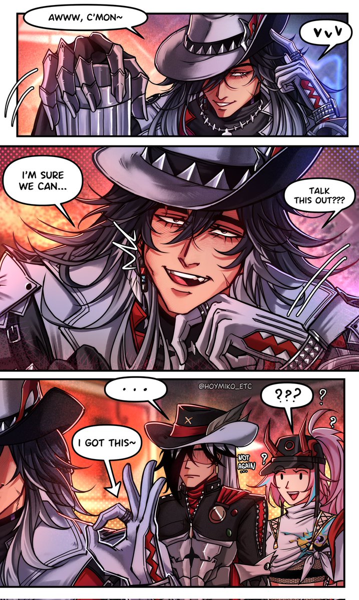 hoymiko_etc's tweet image. Ashveil has his own ways of solving problems
#HonkaiStarRail #Boothill 
#Ashveil #Rappa