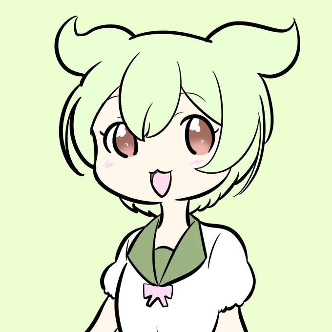 ずんだもん #イラスト #ずんだもん