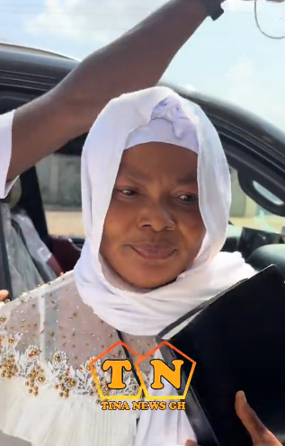 yencomgh's tweet photo. "She is blessed!"

Agradaa has a good taste in cars. A video of the lavish car, which drew crowds at her church premises is below.

Photos by ydmedia (TikTok)/tinanewsgh (TikTok) https://t.co/HfoADKy9do