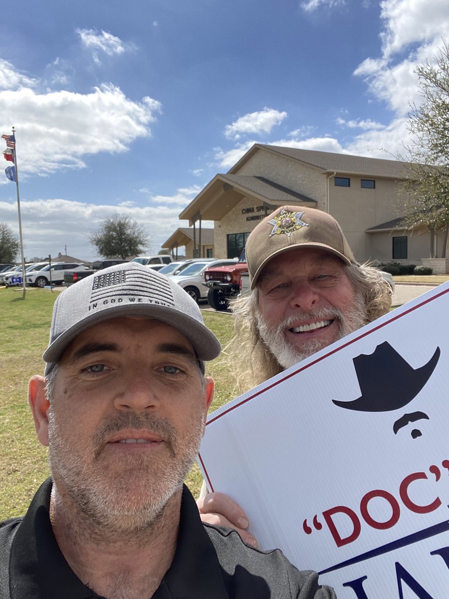 .<a href="/TedNugent/">Ted Nugent</a> doing his civic duty for freedom, patriotism, the constitution and the flag!! You can too Texas!! Go vote!!🫵💥🇺🇸🫡

Vote for .<a href="/DocPete4Texas/">DocPeteChambersForTexas</a> for GOVERNOR!!