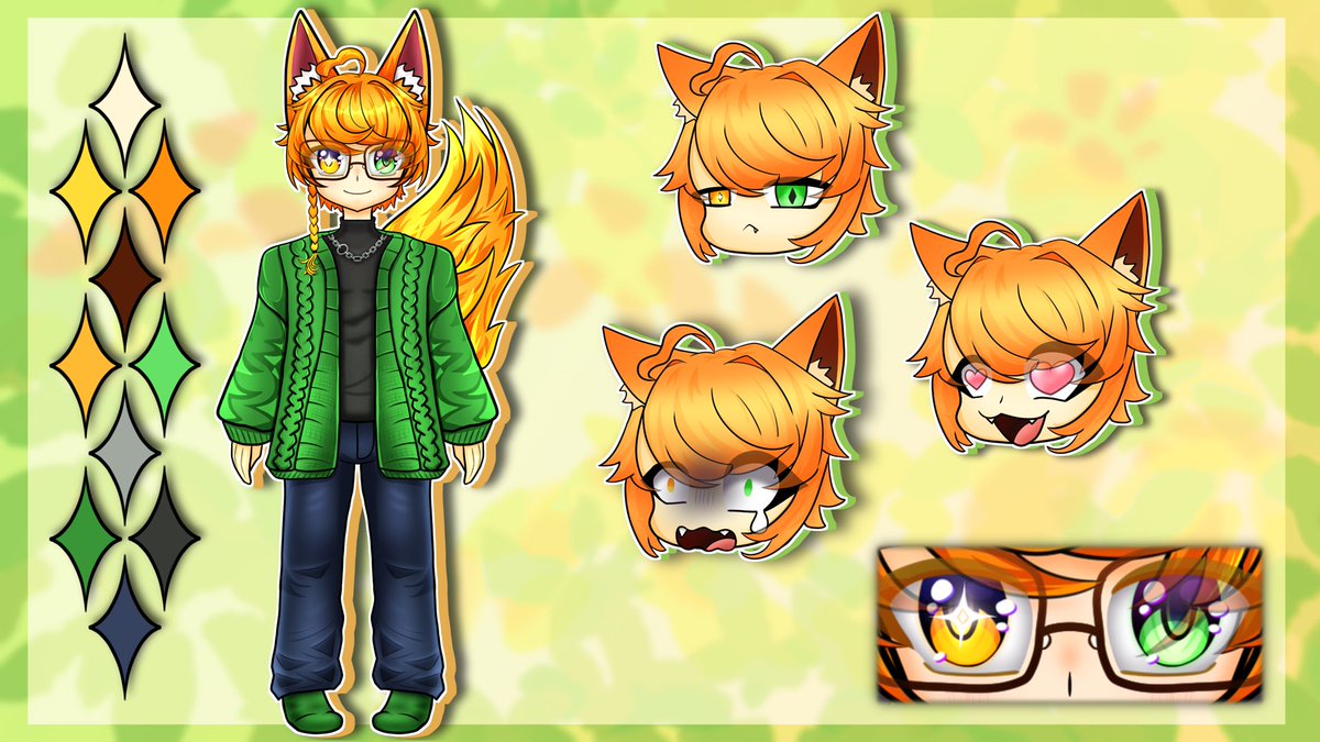 Ihr könnt euch diesen handsome Fuchs jetzt auch ganz im Detail anschauen! 🧡

🎨⁦<a href="/NyasperoVT/">🍥NyasperoVT🍥 VGEN OPEN 🍥 REDEBUT 2026</a>⁩