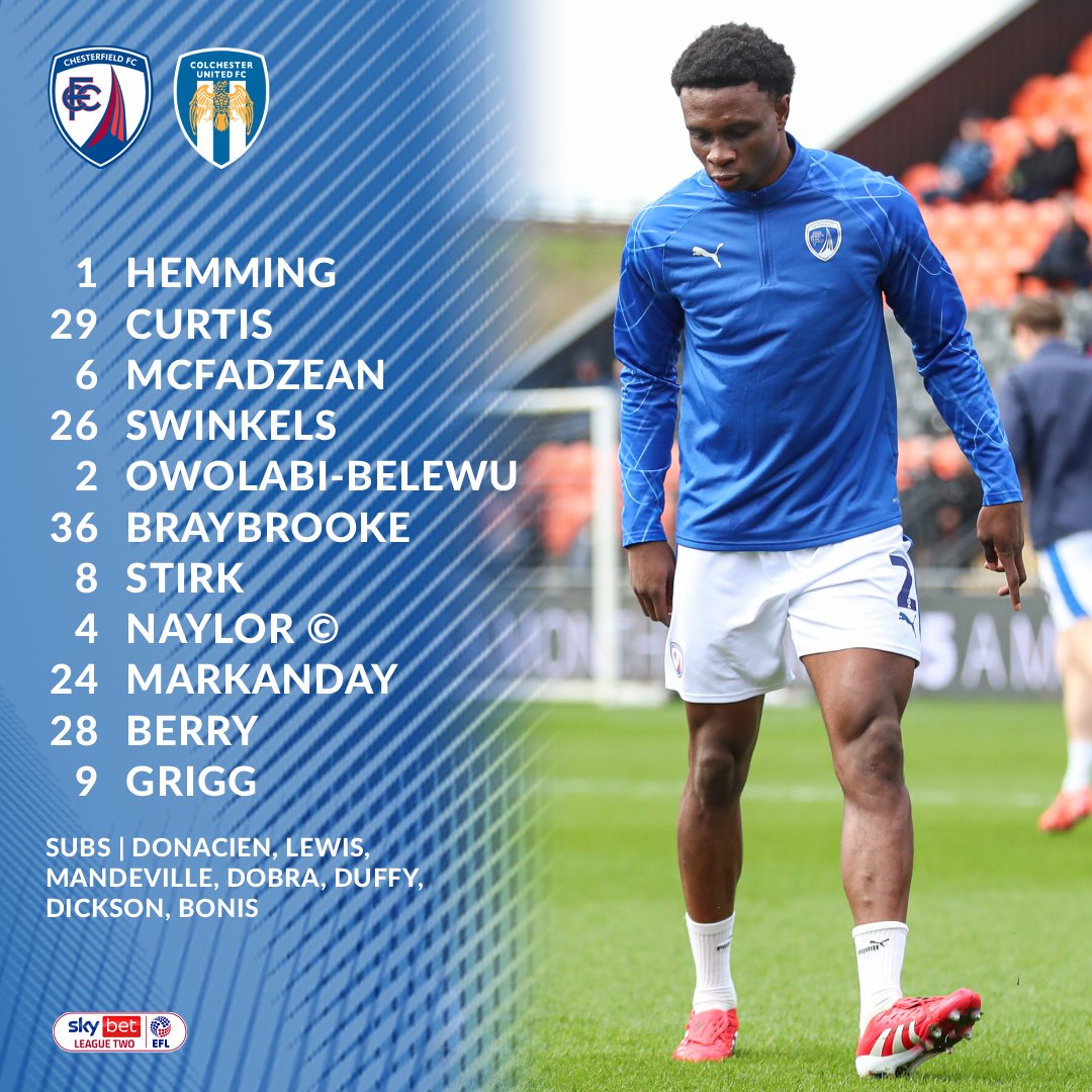 Chesterfield FC tweet media