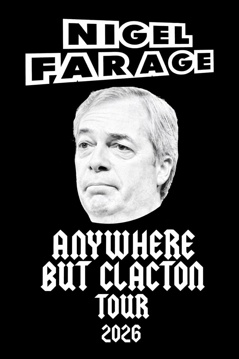 Nigel Farage is off to the USA to do a speech to a US think tank this weekend.

No visit to Clacton, cares more about Republicans than British people.